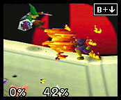 Ataque de Captain Falcon (secreto)